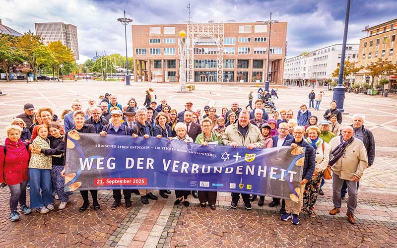 „Weg der Verbundenheit“: Ein starkes Zeichen für jüdisches Leben und gegen Antisemitismus in Dortmund