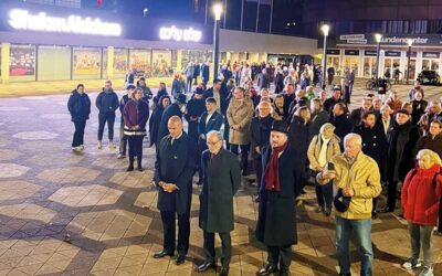 Gedenken im Opernhaus